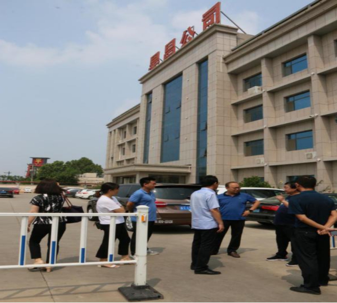 衡水市科技局黨組書記來昊昌公司調(diào)研